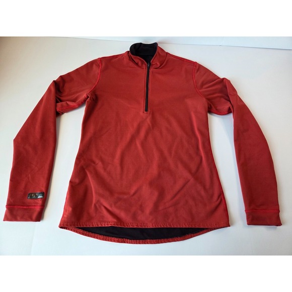 Brooks Jackets & Blazers - Brooks Running Jacket Womens Large Red Athletic Dry Layer Pullover 1/4 Zip Gym
